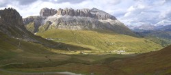 Archiv Foto Webcam Fassatal Panorama - Pordoi Pass 15:00