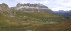 Archived image Webcam Fassa Valley Panorama, Pordoi Pass 07:00