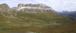 Archiv Foto Webcam Fassatal Panorama - Pordoi Pass 09:00