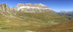 Archiv Foto Webcam Fassatal Panorama - Pordoi Pass 11:00