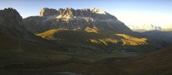 Archiv Foto Webcam Fassatal Panorama - Pordoi Pass 17:00