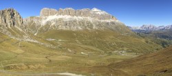 Archiv Foto Webcam Fassatal Panorama - Pordoi Pass 11:00