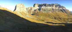 Archiv Foto Webcam Fassatal Panorama - Pordoi Pass 07:00