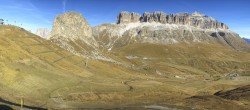 Archiv Foto Webcam Fassatal Panorama - Pordoi Pass 09:00