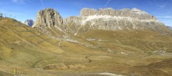 Archiv Foto Webcam Fassatal Panorama - Pordoi Pass 11:00