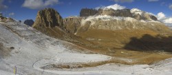 Archived image Webcam Fassa Valley Panorama, Pordoi Pass 11:00