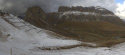 Archived image Webcam Fassa Valley Panorama, Pordoi Pass 13:00