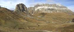 Archiv Foto Webcam Fassatal Panorama - Pordoi Pass 11:00