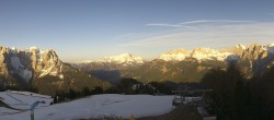 Archived image Webcam Dolomites Panorama - Pozza di Fassa 06:00