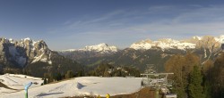 Archived image Webcam Dolomites Panorama - Pozza di Fassa 07:00