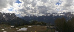 Archived image Webcam Dolomites Panorama - Pozza di Fassa 13:00