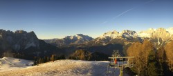 Archiv Foto Webcam Panorama Pozza di Fassa - Buffaure 07:00