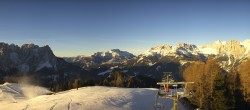 Archiv Foto Webcam Panorama Pozza di Fassa - Buffaure 07:00