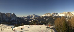 Archived image Webcam Dolomites Panorama - Pozza di Fassa 09:00