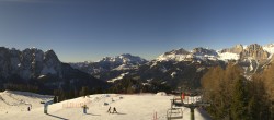 Archived image Webcam Dolomites Panorama - Pozza di Fassa 10:00