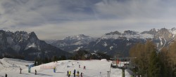 Archived image Webcam Dolomites Panorama - Pozza di Fassa 09:00