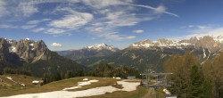Archiv Foto Webcam Panorama Pozza di Fassa - Buffaure 09:00