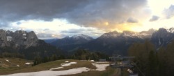 Archived image Webcam Dolomites Panorama - Pozza di Fassa 19:00
