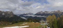 Archived image Webcam Dolomites Panorama - Pozza di Fassa 07:00