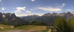 Archiv Foto Webcam Panorama Pozza di Fassa - Buffaure 13:00