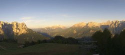 Archiv Foto Webcam Panorama Pozza di Fassa - Buffaure 05:00