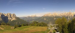 Archiv Foto Webcam Panorama Pozza di Fassa - Buffaure 07:00