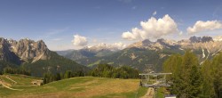 Archiv Foto Webcam Panorama Pozza di Fassa - Buffaure 09:00