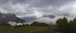 Archiv Foto Webcam Panorama Pozza di Fassa - Buffaure 05:00