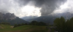 Archiv Foto Webcam Panorama Pozza di Fassa - Buffaure 15:00