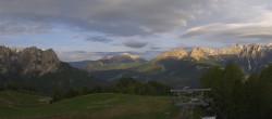 Archiv Foto Webcam Panorama Pozza di Fassa - Buffaure 05:00