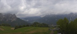 Archiv Foto Webcam Panorama Pozza di Fassa - Buffaure 17:00