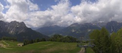 Archived image Webcam Dolomites Panorama - Pozza di Fassa 11:00