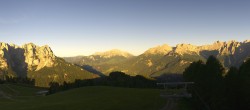 Archiv Foto Webcam Panorama Pozza di Fassa - Buffaure 05:00