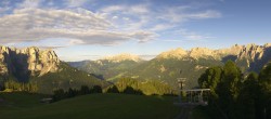 Archiv Foto Webcam Panorama Pozza di Fassa - Buffaure 06:00