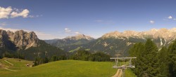 Archiv Foto Webcam Panorama Pozza di Fassa - Buffaure 09:00