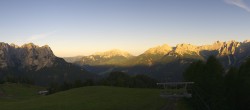 Archiv Foto Webcam Panorama Pozza di Fassa - Buffaure 05:00