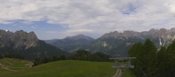 Archiv Foto Webcam Panorama Pozza di Fassa - Buffaure 09:00
