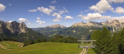 Archiv Foto Webcam Panorama Pozza di Fassa - Buffaure 09:00