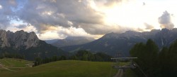 Archiv Foto Webcam Panorama Pozza di Fassa - Buffaure 19:00