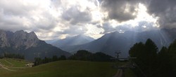 Archiv Foto Webcam Panorama Pozza di Fassa - Buffaure 17:00