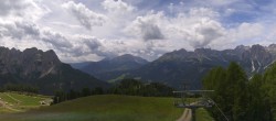 Archiv Foto Webcam Panorama Pozza di Fassa - Buffaure 13:00