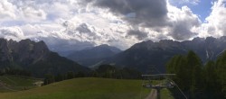 Archiv Foto Webcam Panorama Pozza di Fassa - Buffaure 15:00