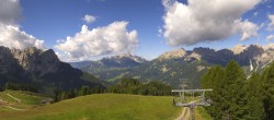 Archiv Foto Webcam Panorama Pozza di Fassa - Buffaure 09:00
