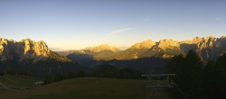 Archiv Foto Webcam Panorama Pozza di Fassa - Buffaure 05:00