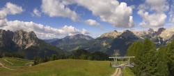 Archiv Foto Webcam Panorama Pozza di Fassa - Buffaure 09:00