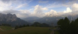 Archived image Webcam Dolomites Panorama - Pozza di Fassa 07:00