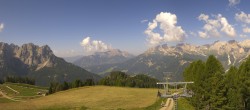Archiv Foto Webcam Panorama Pozza di Fassa - Buffaure 09:00