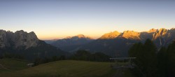 Archived image Webcam Dolomites Panorama - Pozza di Fassa 05:00