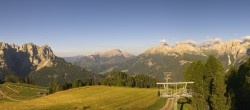Archived image Webcam Dolomites Panorama - Pozza di Fassa 07:00