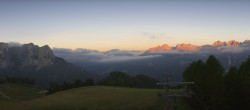 Archiv Foto Webcam Panorama Pozza di Fassa - Buffaure 05:00